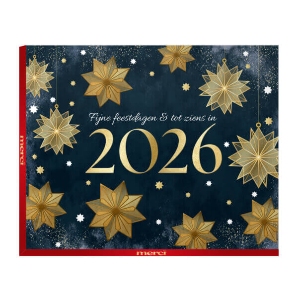 Merci chocolade 250 gram met gevouwen kaart - bedankjes - Afbeelding 3