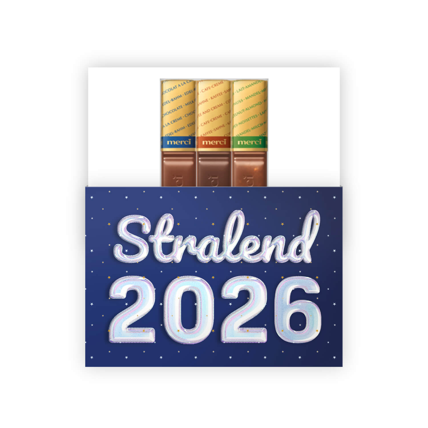 Merci chocolade Minibox 3 - bedankjes