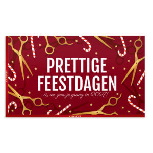 Kappers bedankje kerst