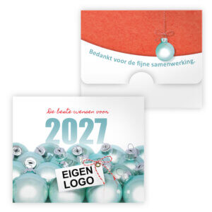 Merci geschenksverpakking kerst