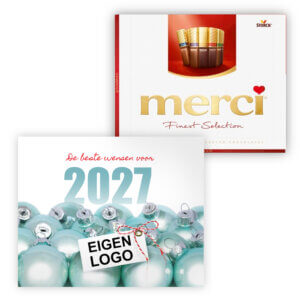 Merci geschenksverpakking kerst