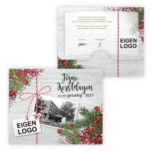 Feestdagen chocolade bedankjes